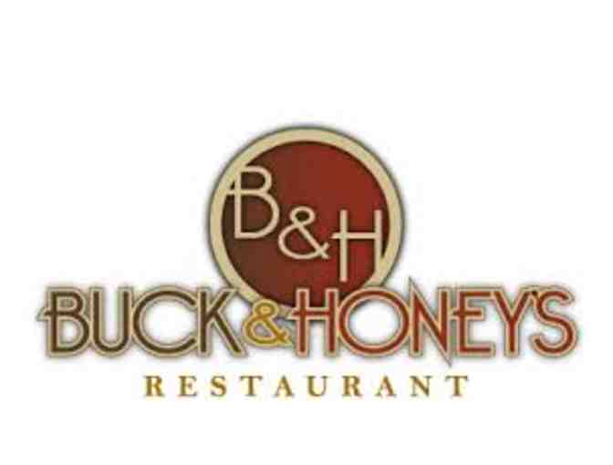 Limousine Ride for 8 People plus $300 Gift Card to Buck & Honey's!