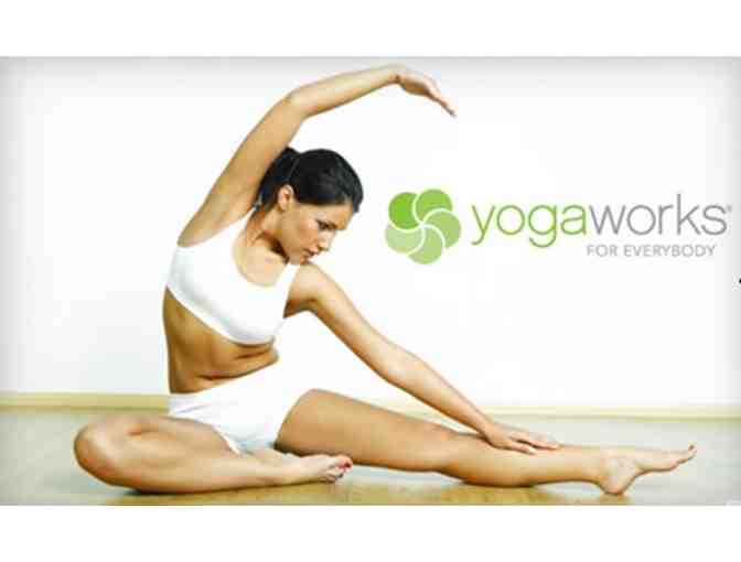1 Month Unlimited Yoga at Yogaworks