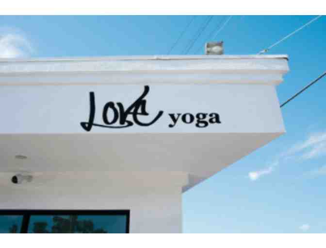 One Year of Classes at Love Yoga
