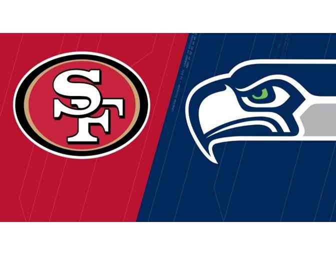 2 Tickets & Parking Pass to the 49ers v Seahawks - Photo 3