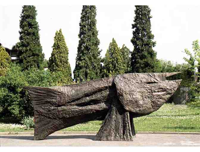 The Fish with Black Tail by Magdalena Abakanowicz