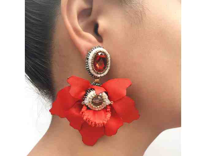 Lionessa Earrings & Hidden Countship Clutch