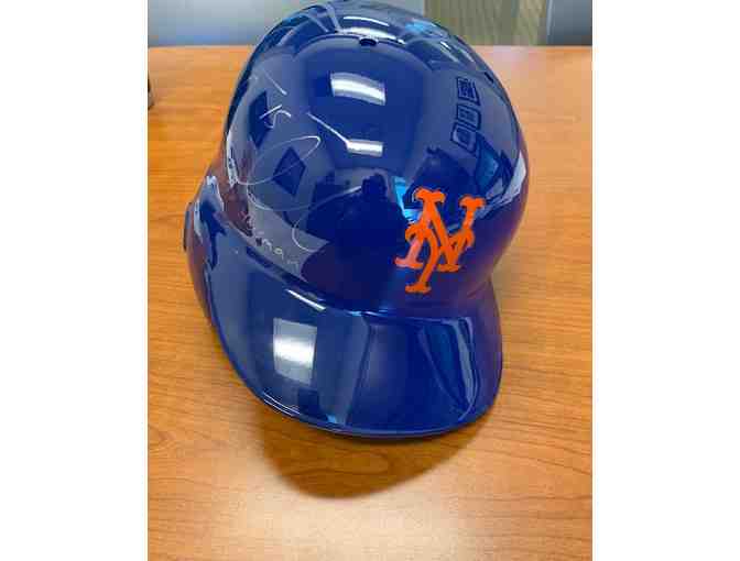 Autographed Tim Tebow New York Mets Batting Helmet