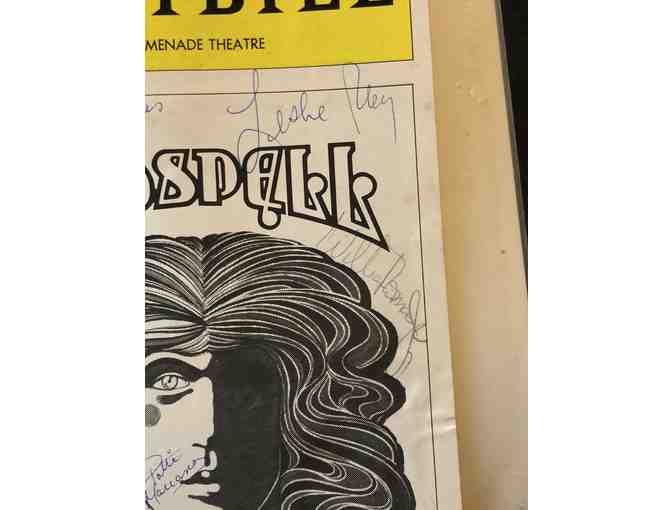 GODSPELL Signed Playbill