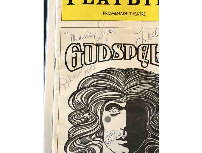 GODSPELL Signed Playbill