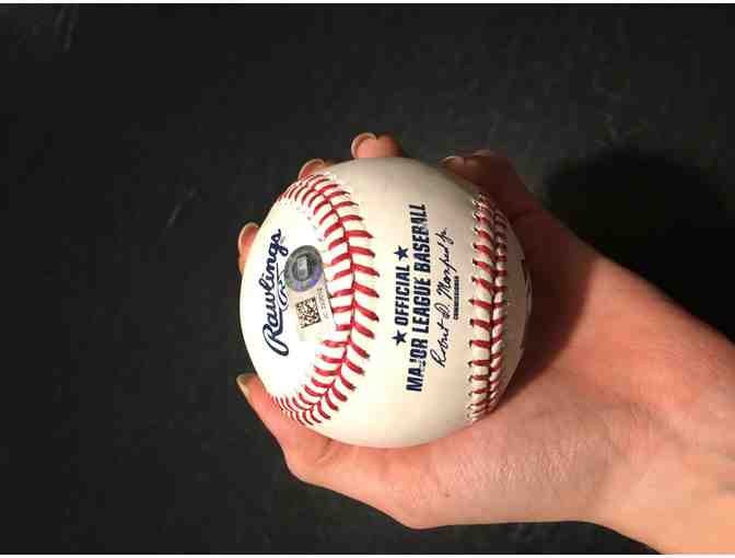 Autographed Michael Taylor Baseball