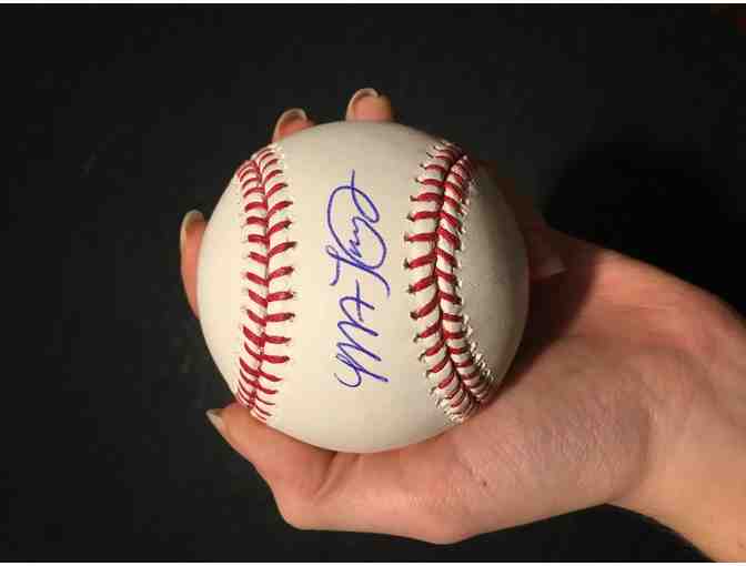 Autographed Michael Taylor Baseball
