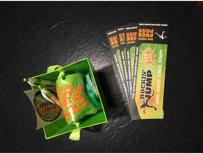 Rockin Jump Party Basket with 4 Passes & More