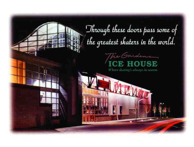 Five Admissions + Five Skate Rentals @ The Gardens Ice House