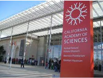 Four Tickets to the California Academy of Sciences