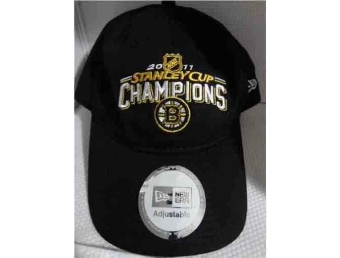 Boston Bruins Polo Shirt and Hat