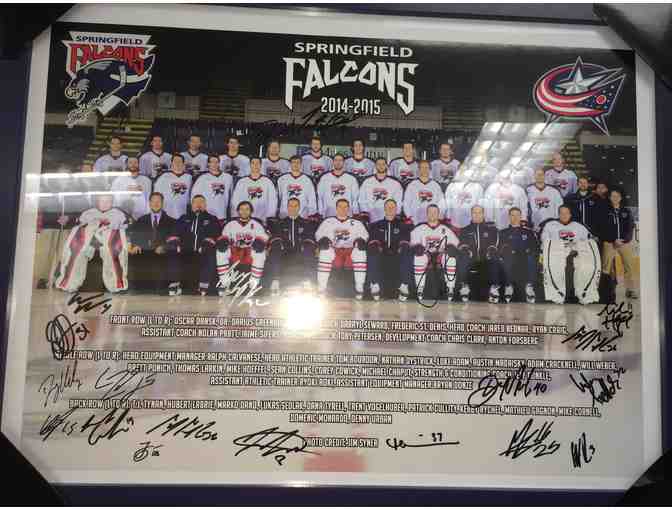 Springfield Falcons Autographed Poster