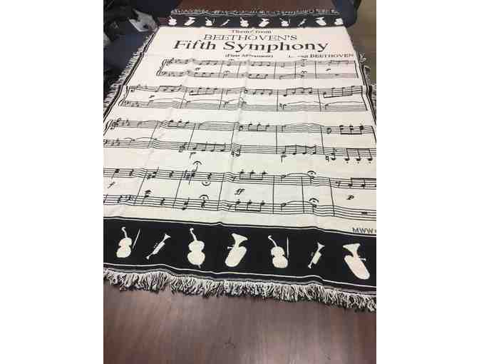 Beethoven's Fifth Blanket