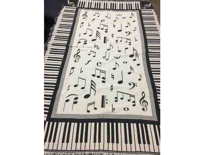 Music Note Blanket