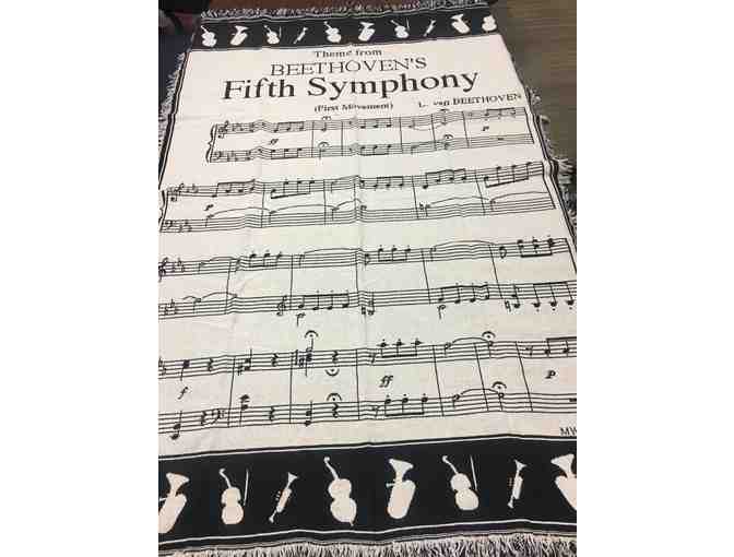 Beethoven's Fifth Blanket