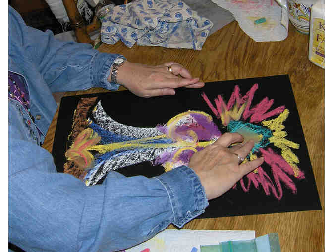 2 hour intuitive art lesson for one teen or adult