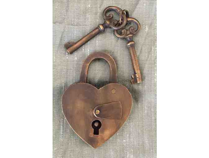 Javanese Heart Shaped Lock