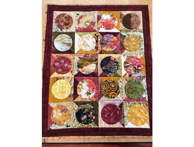 Hand-Made Floral Quilt