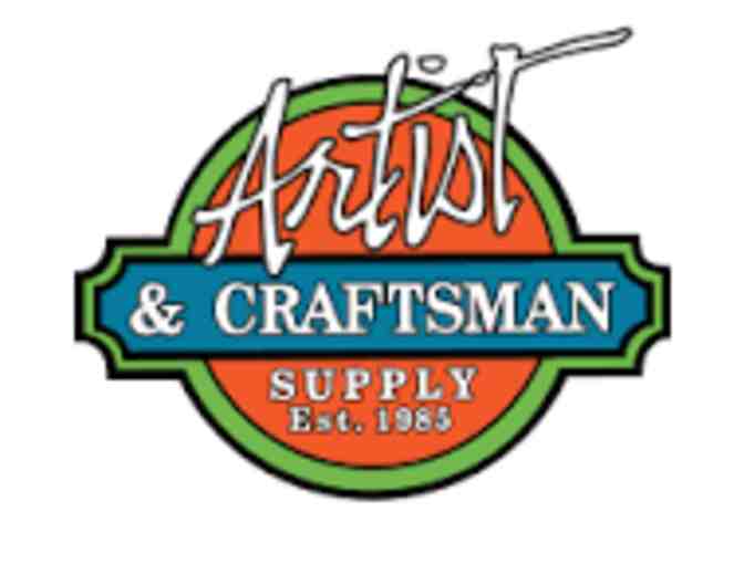Artist & Craftsman Supply - $25 Gift Card