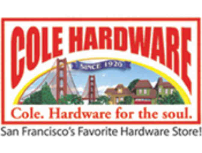 Cole Hardware: $25 Gift Certificate