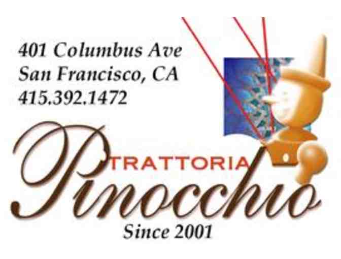 Trattoria Pinocchio: $100 Gift Certificate