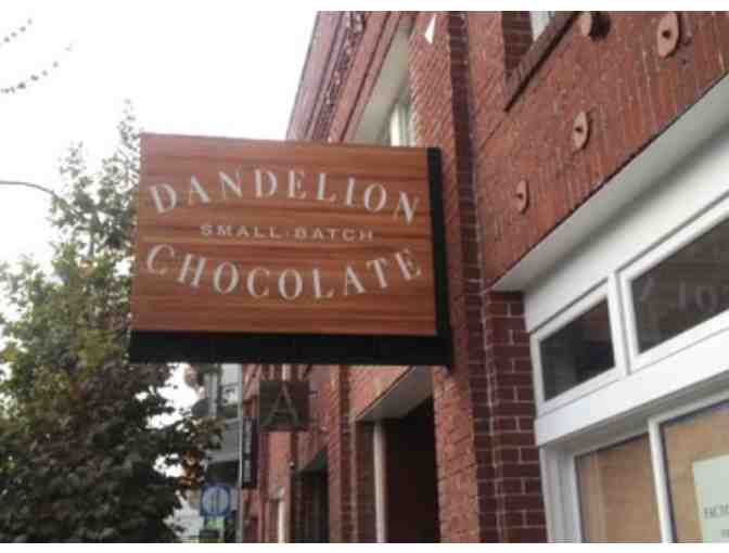 Dandelion Chocolate: Tasting Set of 3 Chocolate Bars + 2 Hot Chocolate Gift Cards