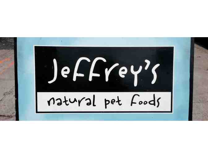 Jeffrey's Natural Pet Foods: $25 Gift Card
