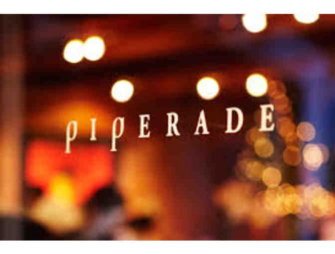 Piperade Restaurant: Dinner for 4