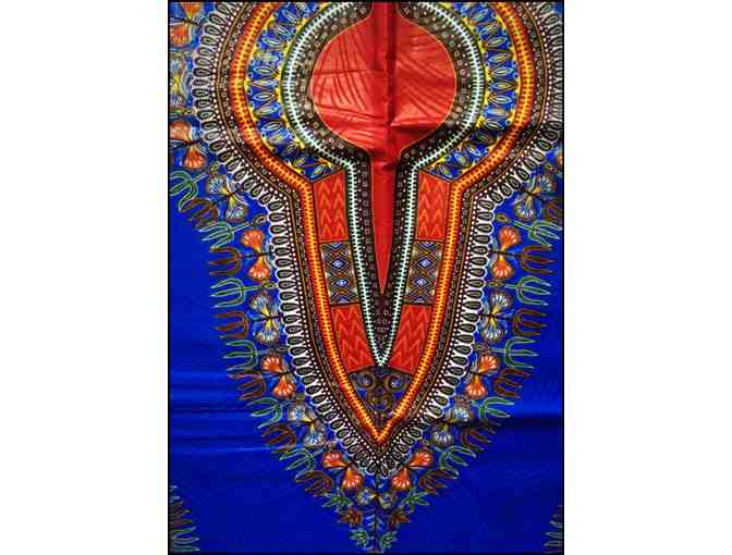 African Painted Batik Cloth