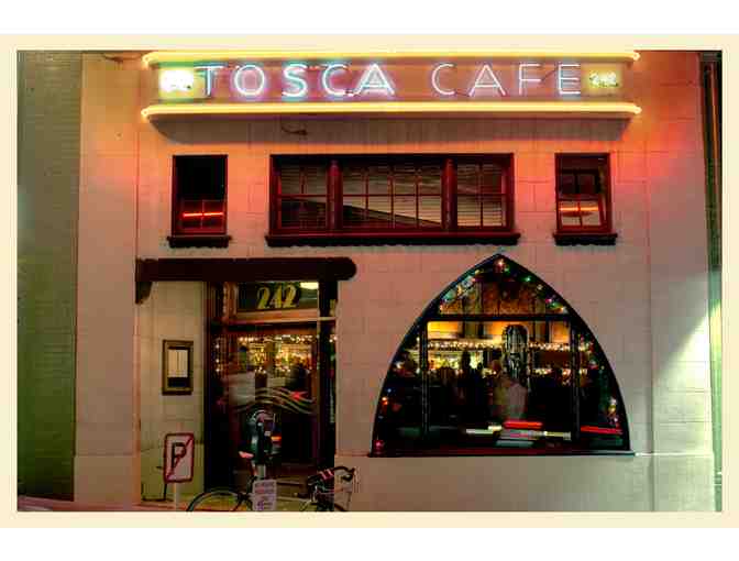 Tosca Cafe: Red Sauce Dinner for Two with Wine Pairings