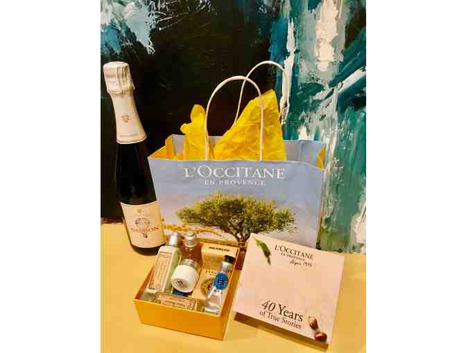 Let's Party at L'Occitane en Provence + Bottle Champagne
