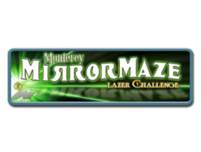 Monterey Mirror Maze, Laser Challenge, Blacklight Mini Golf