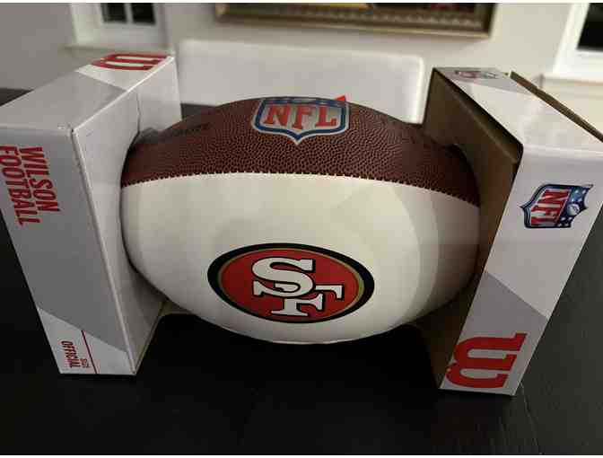 49ers Signed Football - Nick Bosa #97 - Photo 2