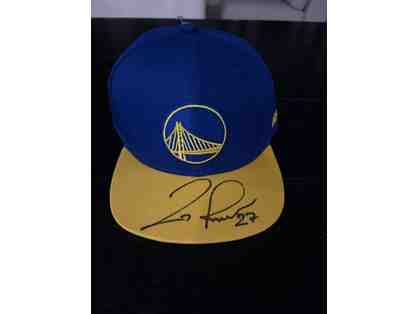 #27 Zaza Pachulia Signed Golden State Warriors Hat