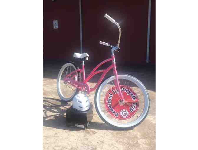 Bicycle Trip - Electra Cruiser 1 and Bicycle Helmet