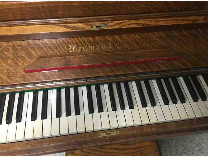 1893 Elegant Wegman Victorian Upright Piano
