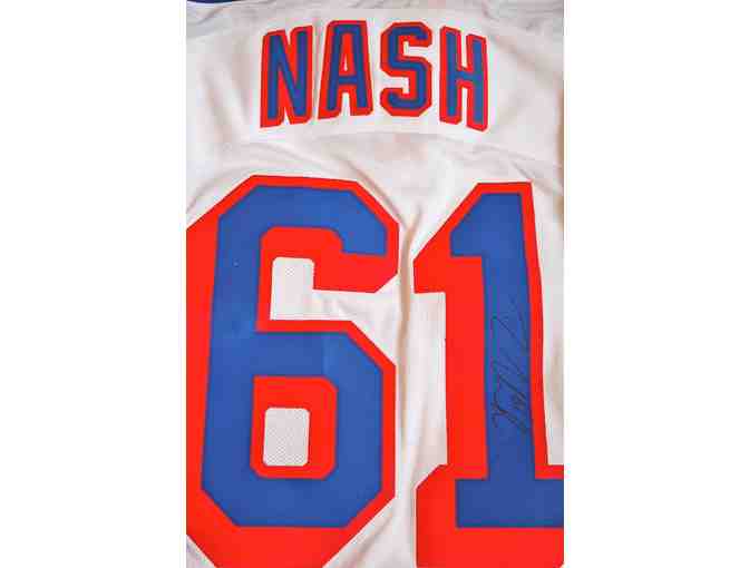 New York Rangers Jersey - Authentic Autographed Rick Nash