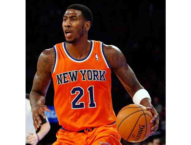 New York Knicks Iman Shumpert's Autographed Basketball and Photo
