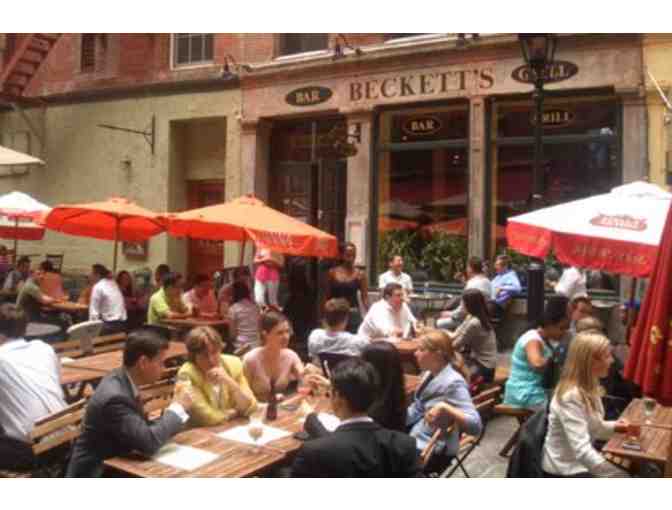 Becketts Bar and Grill: $100 gift certificate to dine on the Historic Stone Street