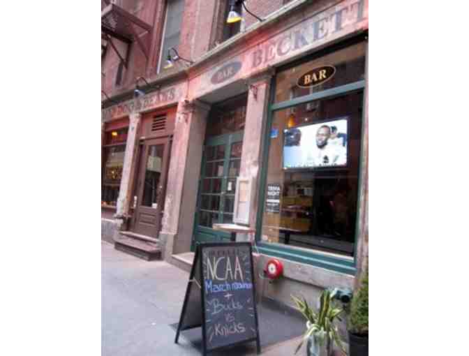 Becketts Bar and Grill: $100 gift certificate to dine on the Historic Stone Street