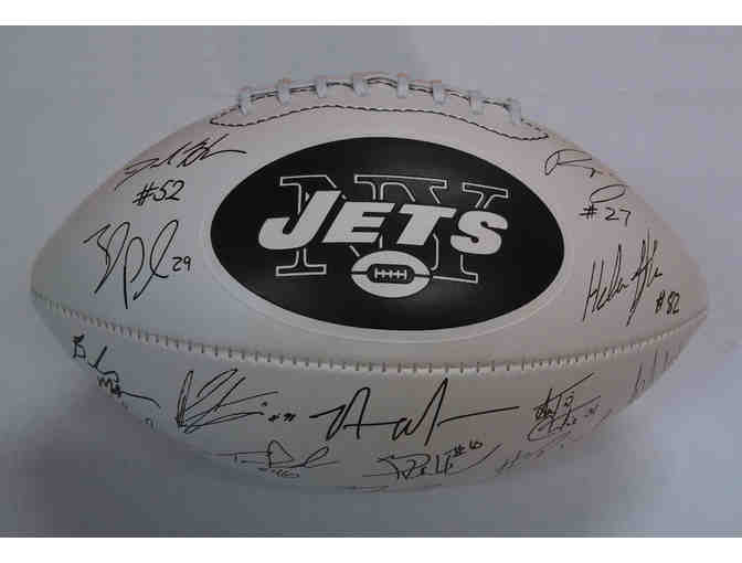 New York Jets - Laser Facsimile 2013 Signed Replica Football