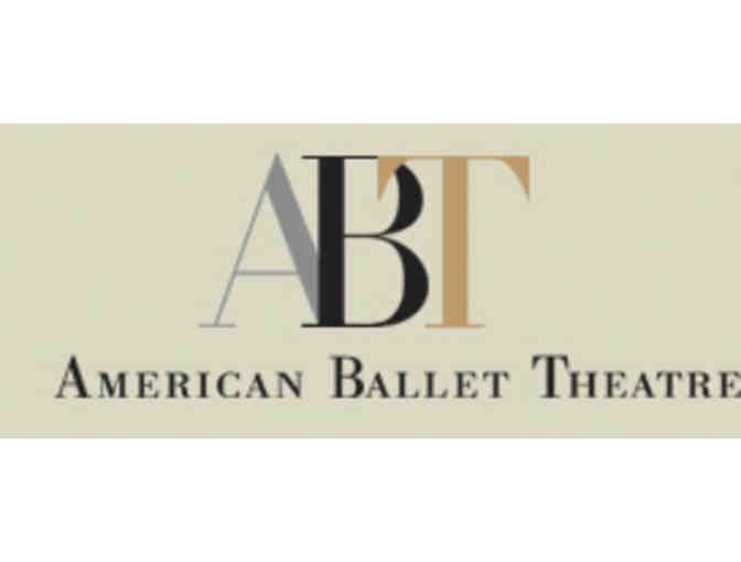 The Metropolitan Opera: 2 Orchestra Tickets to the 2014 American Ballet Season