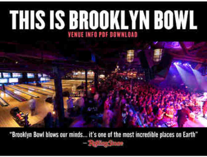 Brooklyn Bowl Concert Experience!