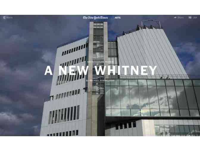 Whitney Museum of American Art - Group Tour For 6 people