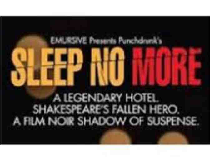 2 VIP Tickets to Sleep No More, including table reservation in Manderley Bar