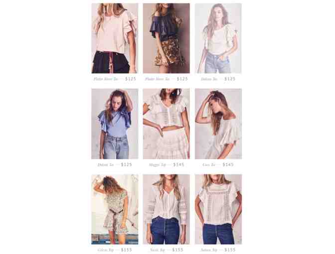 LoveShackFancy: $300 Gift Certificate