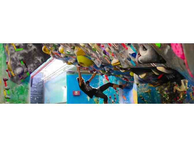 Rock Climbing with MS teacher Nancy Welch!