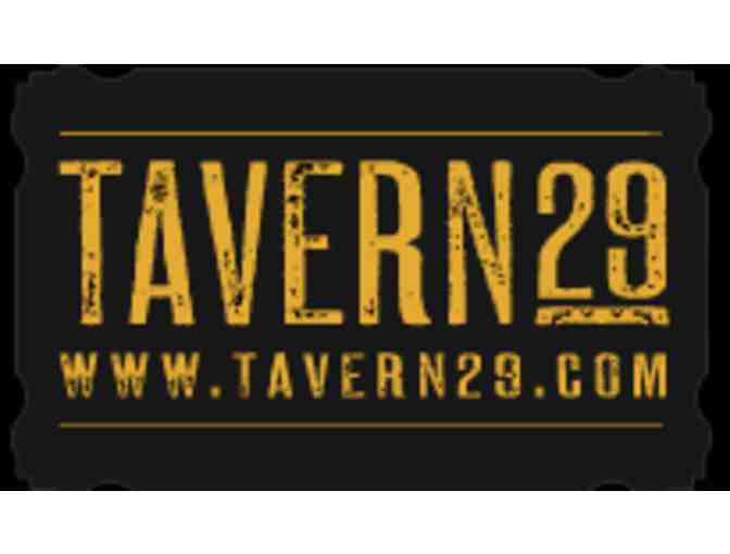Tavern 29 Restaurant: Boozy Brunch for 4 people on Roof deck