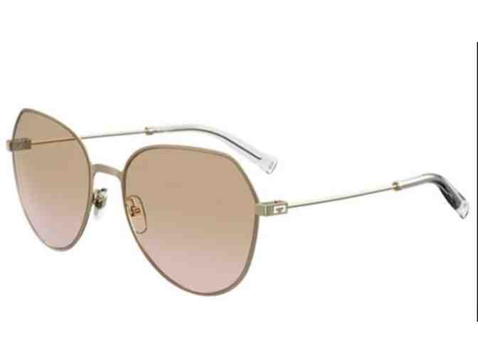 Givenchy - Light Metal Trapezoid Sunglasses $180 - Photo 1