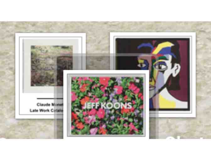 Five Illustrated Scholarly Art Books published by Gagosian Gallery